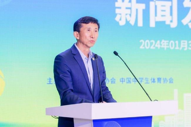 体育总局网球运动活动 中心主要负责人白喜林致辞