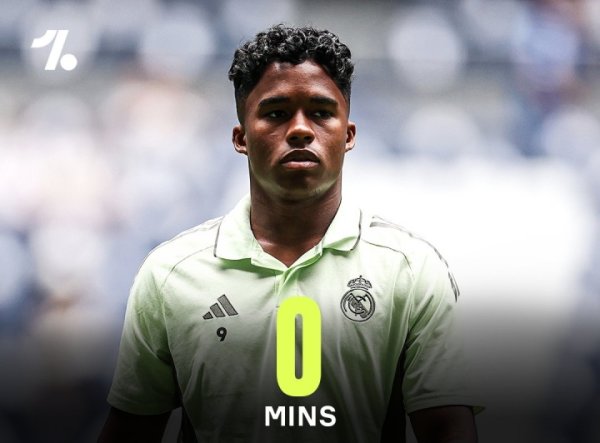 已5个月没球踢！19岁恩德里克仍0出场，错过皇马+巴西超20场赛事