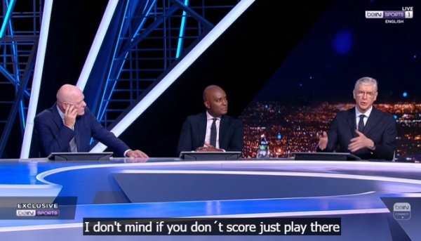 温格：亨利起初不认为自己是射手，我说你就踢五号位，不得分  也没事