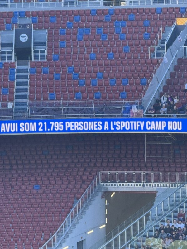 门票售罄！21795名球迷入场观看巴萨在诺坎普的练习